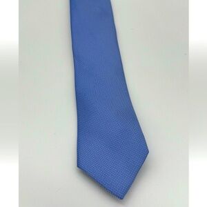 Michael Kors Blue 100% Silk classic Men’s Neck Tie Diamond pattern excellent